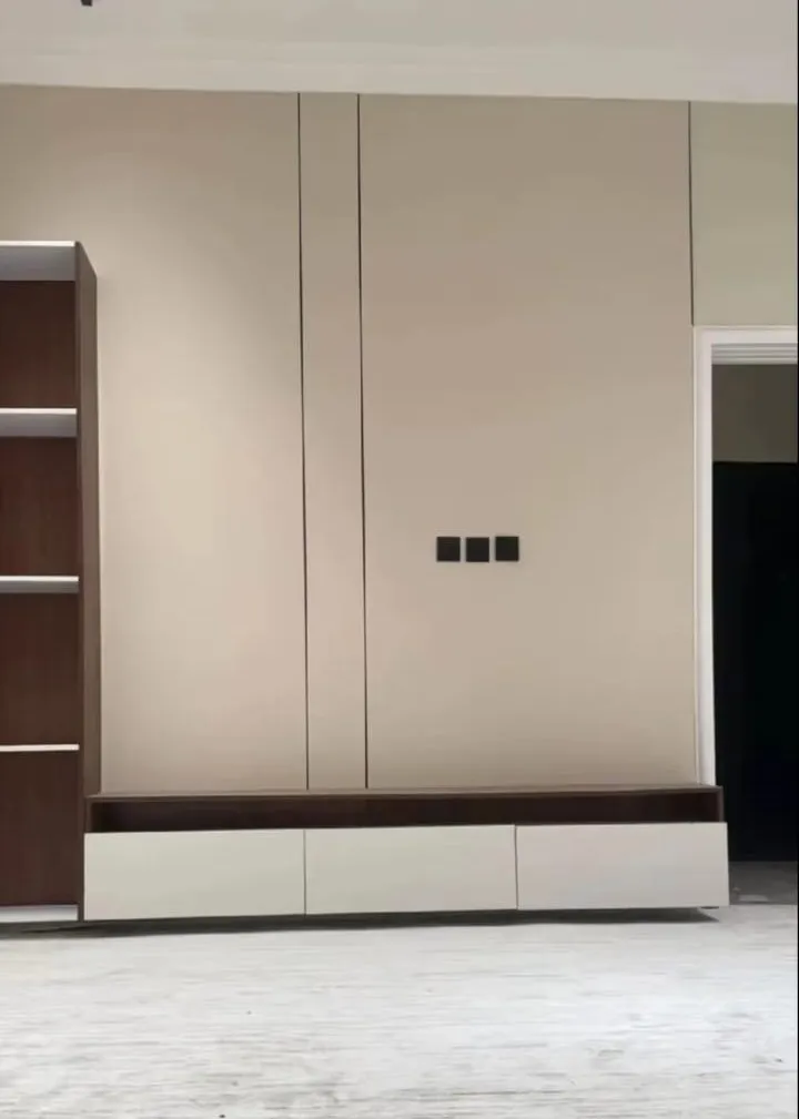 ديكور شاشه كيرف وارفف بديل شيبورد